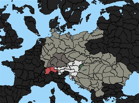 r/Kaiserreich on Reddit: A map of all possible cores .
